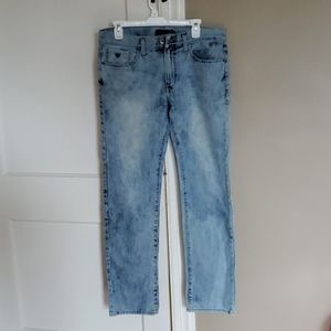 Guess Jeans Acid Wash Slim Straight Jeans
